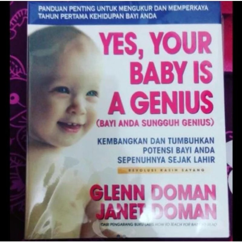 YES YOUR BABY IS A GENIUS GLENN DOMAN PRELOVED