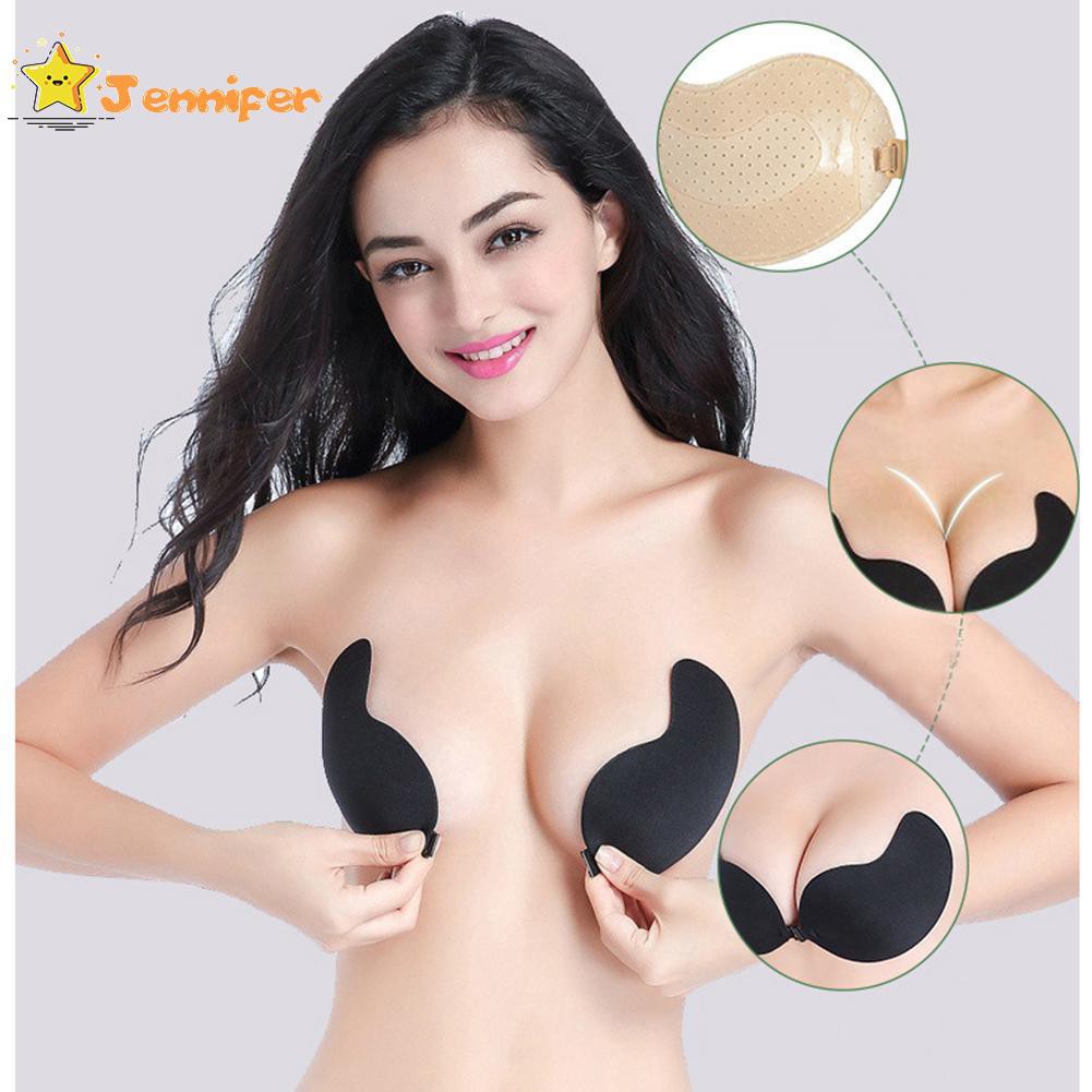 2Pcs / Set Bra Tanpa Tali dengan Perekat untuk Wanita | Shopee Indonesia