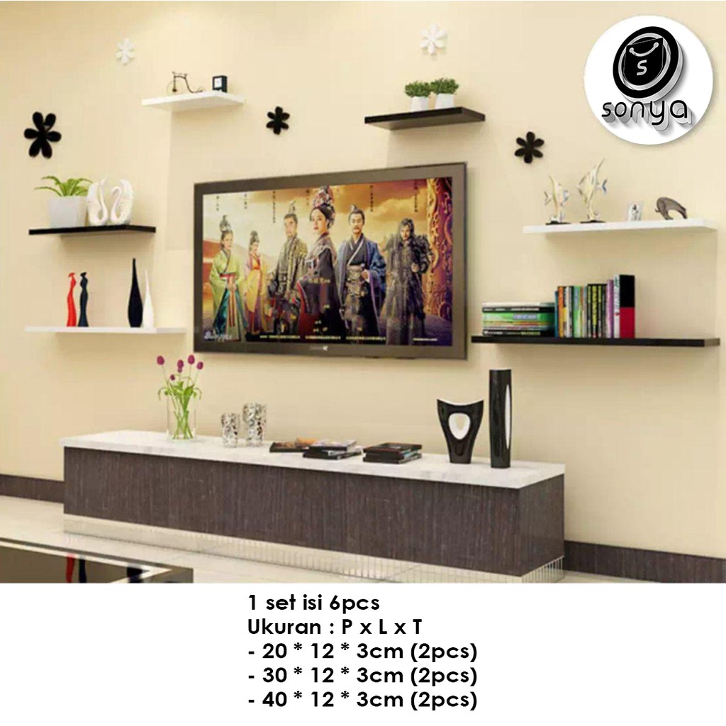 Rak Dinding Minimalis Rakdinding Serbaguna Sudut Tempel Pojok