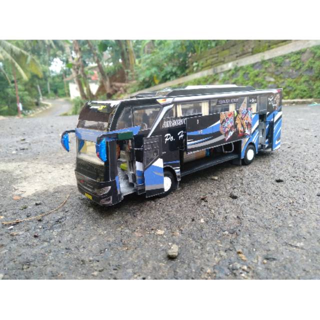 Miniatur bus haryanto jetbus 3+ new