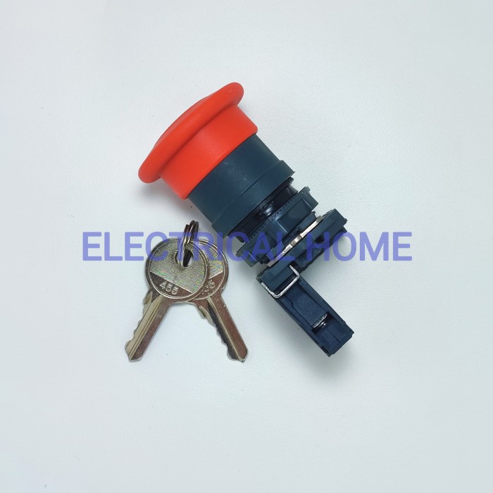 Push Button Emergency/Push lock/Reset With Key 22mm 5AS142 OTTO