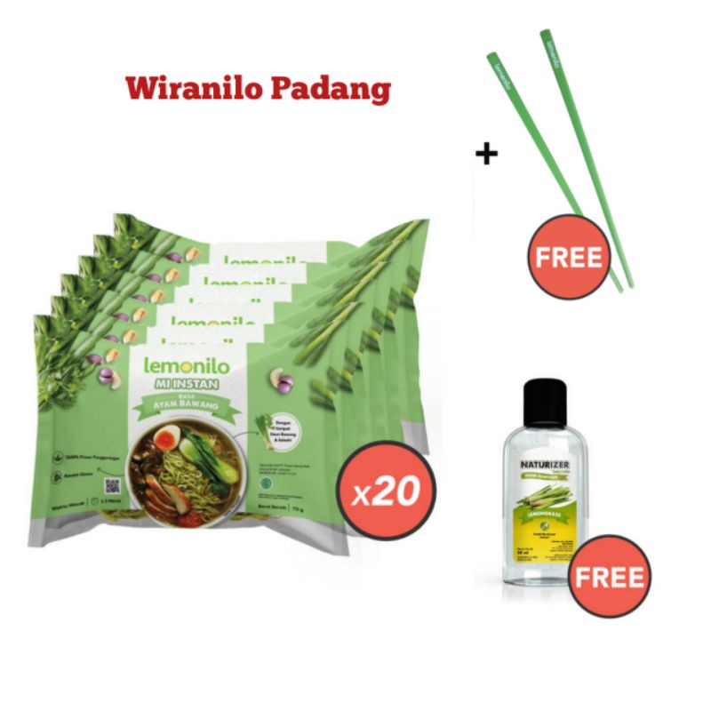 

Paket Mie Kuah Rasa Ayam Bawang Isi 20 Pcs - Wiranilo Padang