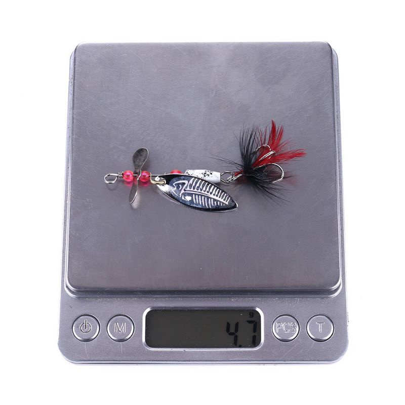 RAYAP LURE Spinner Micro - Umpan Casting Nila, Red Devil, Hampala