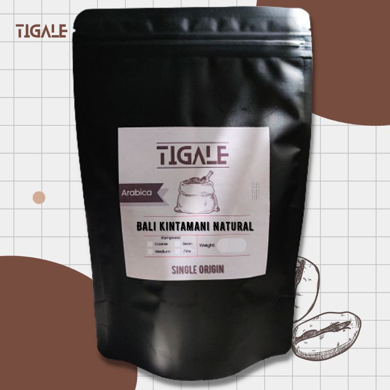 

TIGALE - KOPI ARABIKA BALI KINTAMANI NATURAL 200G