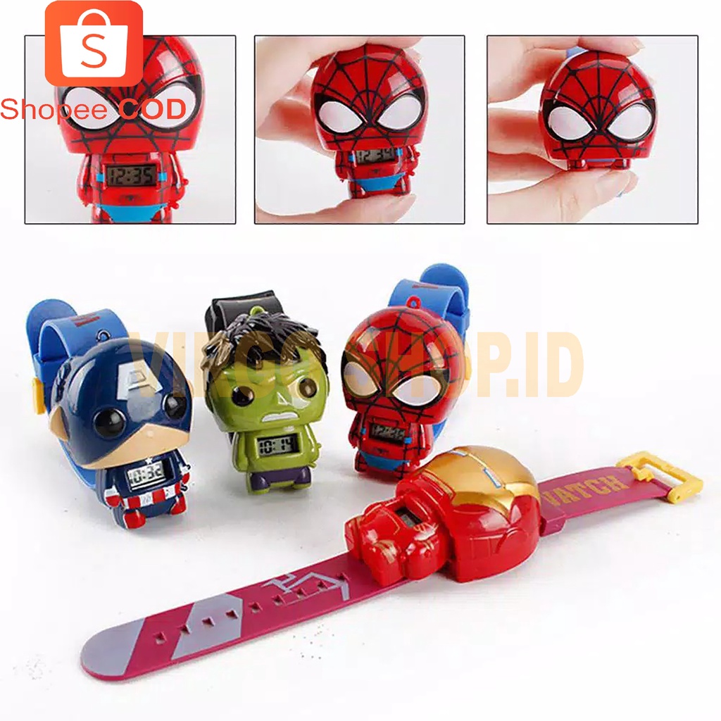 Dennos JC-03 Jam Tangan Anak Karakter Robot Superhero / Jam / Jam Tangan / Jam Tangan Anak Karakter /Jam Anak / Jam Anak Anak / Jam Robot / Jam Tangan Robot / Jam Tangan Anak Karakter Cowok / Jam Karakter