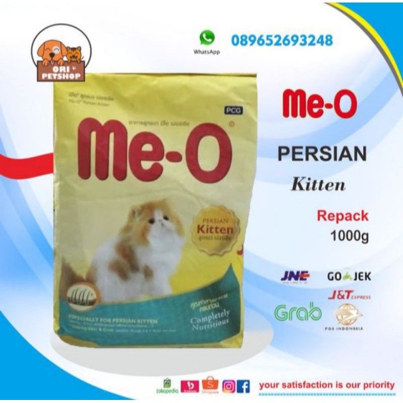 meo persian kitten repack 1000g cat food repack