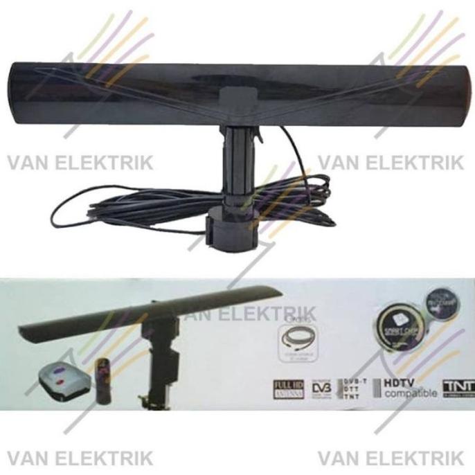 QP124 ANTENA TV LUAR TOYOSAKI TYS-911RC ANTENA REMOTE DIGITAL BAGUS PR DFSD354564