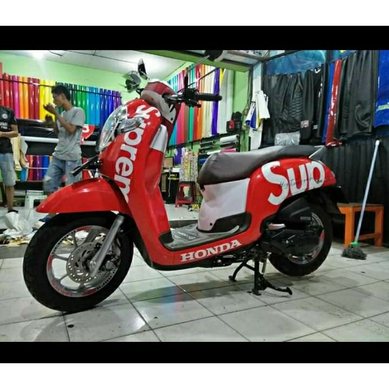 decal sticker supreme Honda scoopy Full Body
