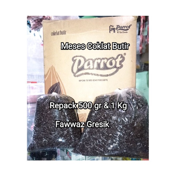 (500gr) Meses Meises Parrot Enak 500gr / Meses mesis meises Parrot Cokelat