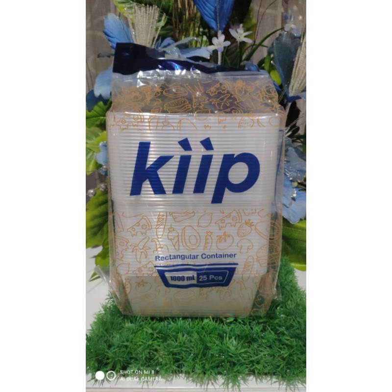 Kiip Rectangular Container / Thinwall 1000ml