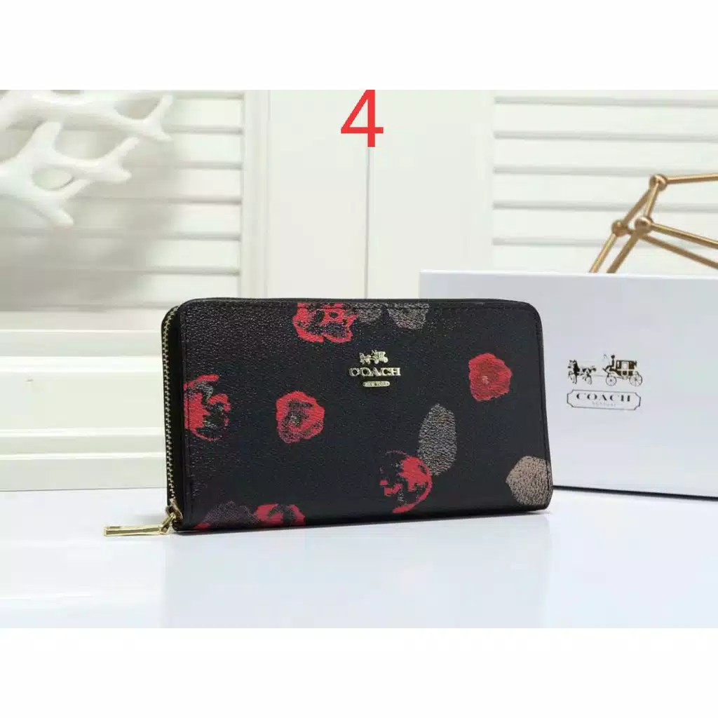 DOMPET WANITA COAACH PANJANG MOTIF-MOTIF ( NO BOX ) #196