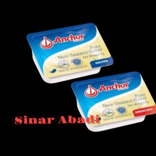 ANCHOR SALTED Butter Mini Portion 10 mini cups 7g