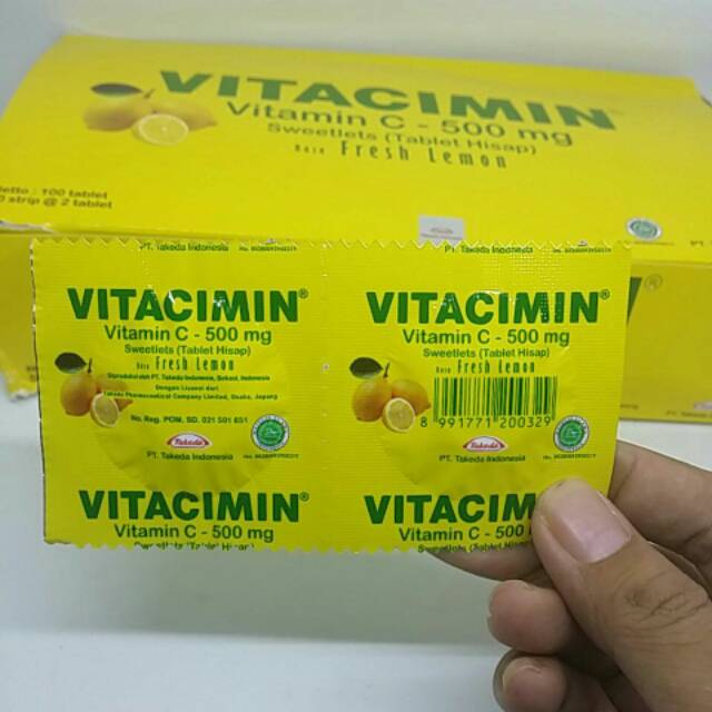 Vitamin C VITACIMIN C lemon 2 tablet