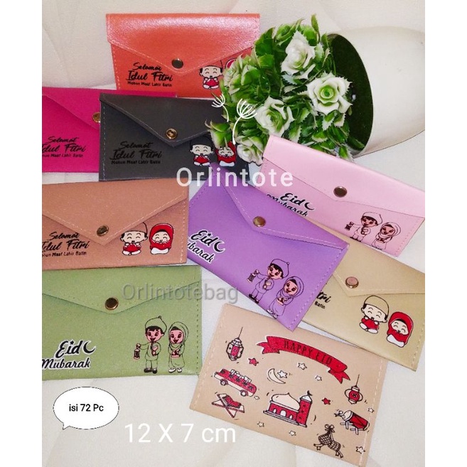 dompet THR isi 6 lusin /72 pc. dompet lebaran. grosir angpao