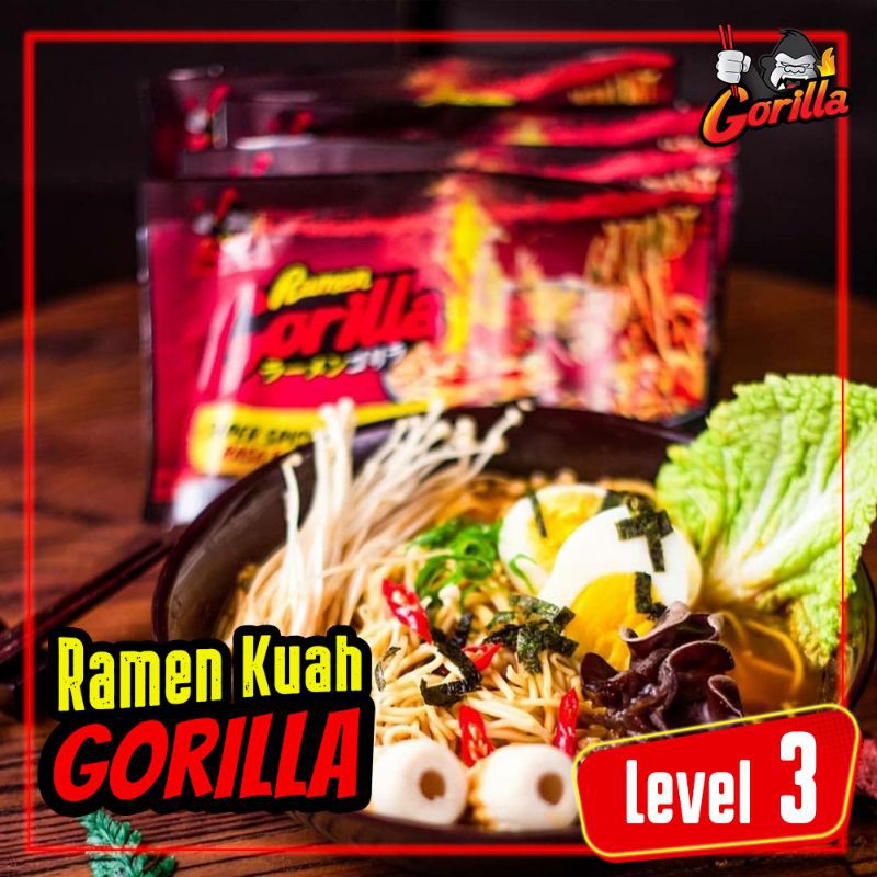 

Gorilla – Ramen Kuah Level 3