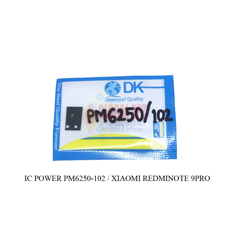 IC POWER PM6250 - 102 / IC XIAOMI REDMINOTE 9 PRO / NOTE 9 PRO