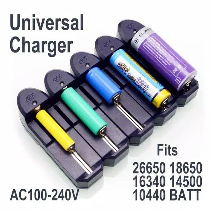 Bisa COD Charger Baterai Cas Universal