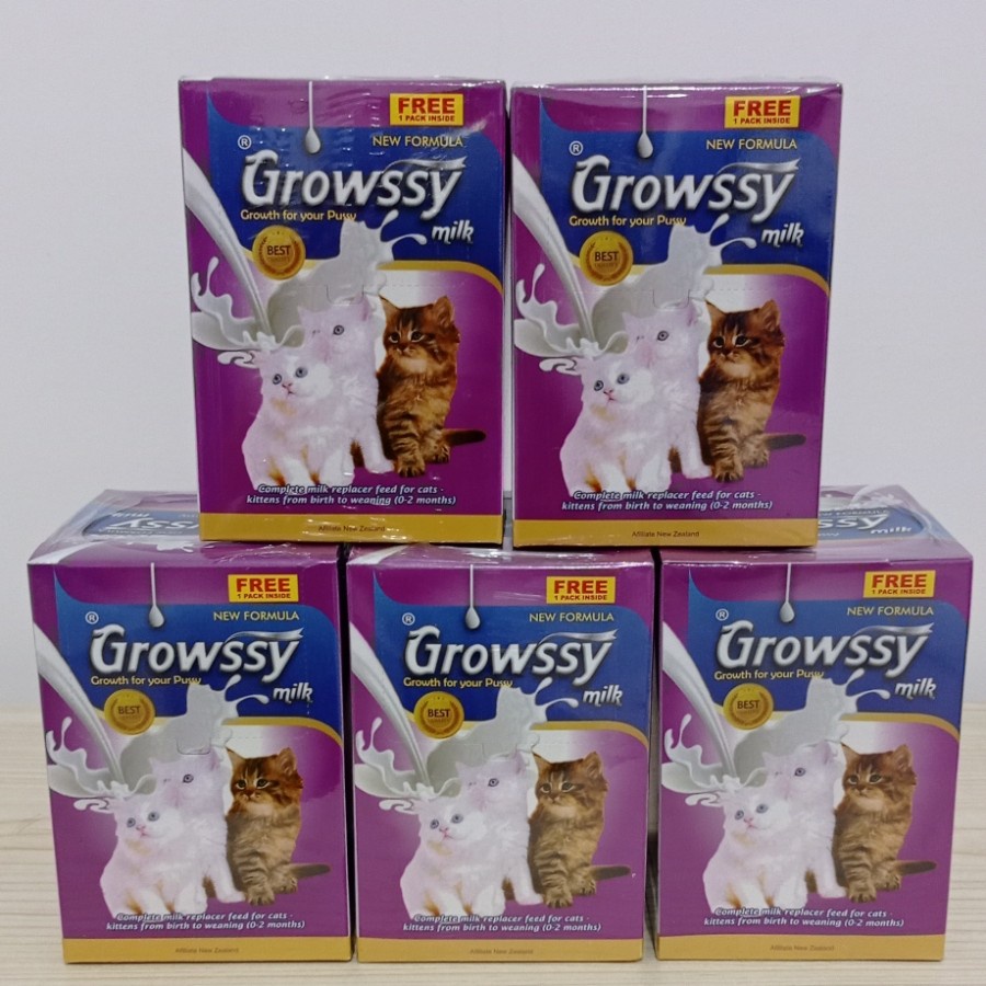 SUSU KUCING GROWSSY 1 BOX (ISI 10 SACHET)