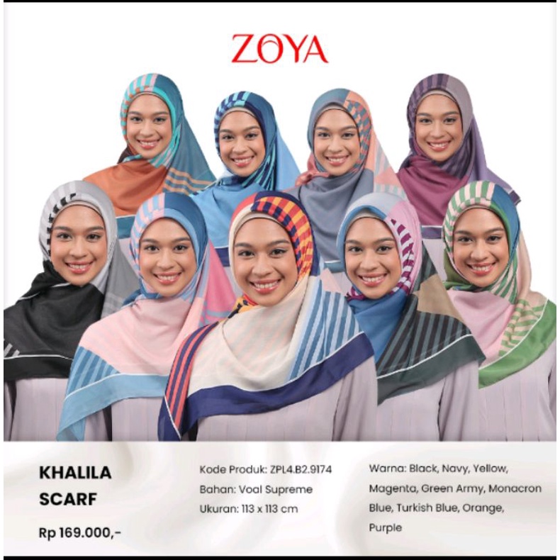 KHALILA SCARF ZOYA
