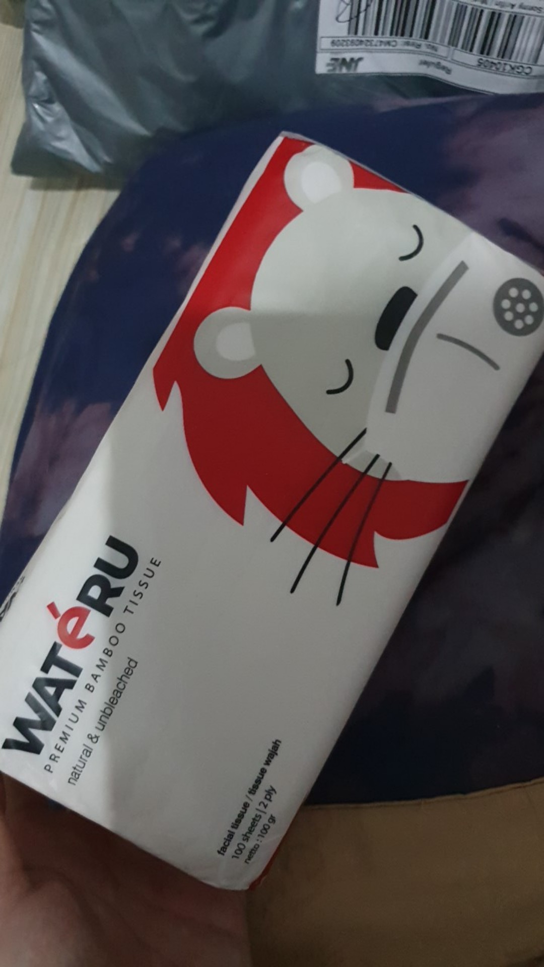 Wateru Premium Bamboo Tissue | Tisu Dapur Toilet Facial Pocket