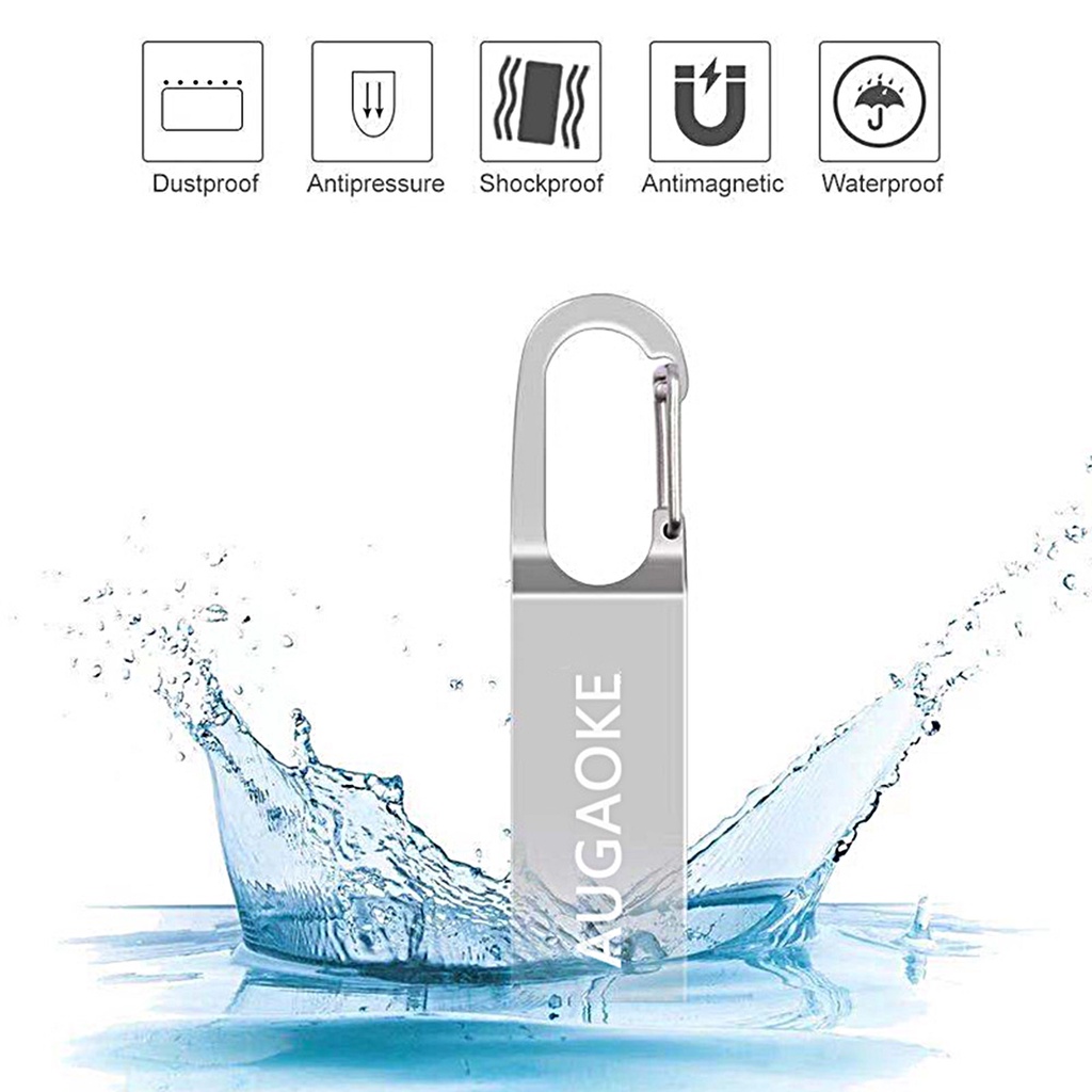 (Huluboy) Flashdisk Usb 3.0 256GB / 512GB / 1TB / 2TB AUGAOKE