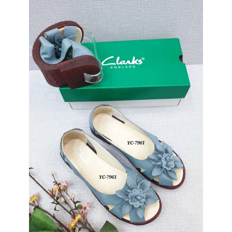 Sepatu Clarks Yc-7961Terbuka Amazon / Sepatu wanita clarks RG-7961