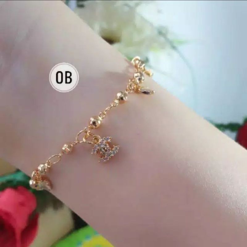 Gelang XUPING lapis emas 18K ANTI KARAT