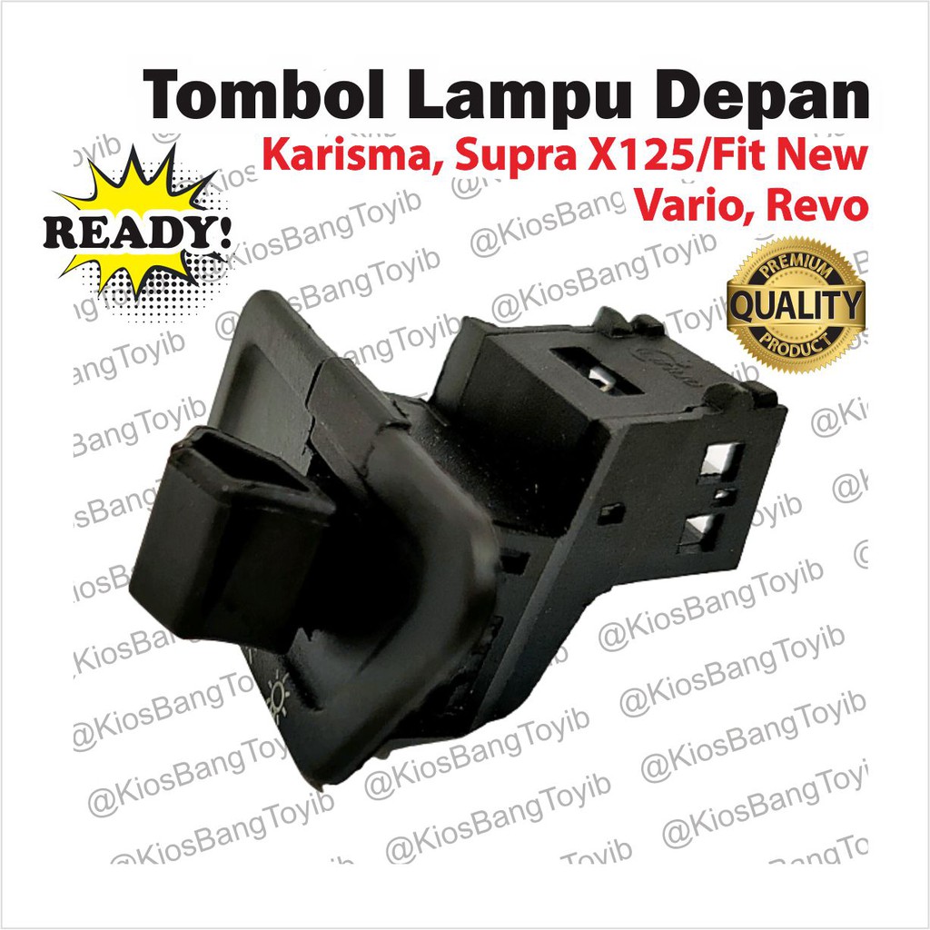 Tombol Lampu Depan Honda Karisma, Supra X125/Fit New, Vario, Revo