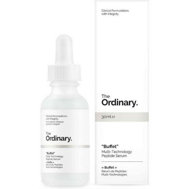 The Ordinary Niacinamide Alpha Arbutin Buffet Latic Acid Vit C Natural Moist Factor Shopee Indonesia