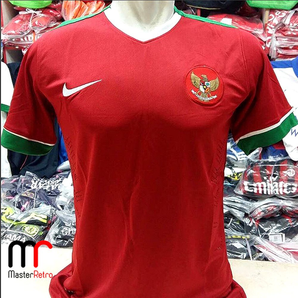 Jersey Timnas Indonesia Home Grade Ori 2016 Limited