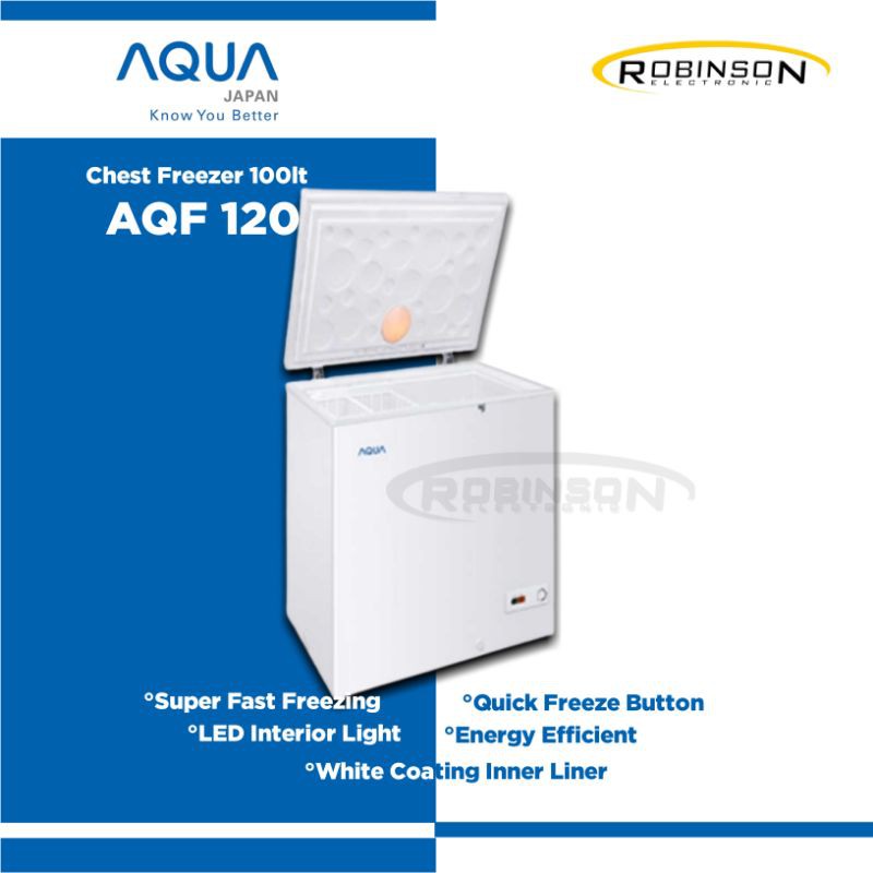 Chest Freezer AQUA JAPAN 100lt