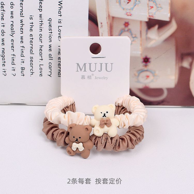 TOKO MUDA Ikat Rambut Aksesoris Fashion Korea Scrunchie Terbaru