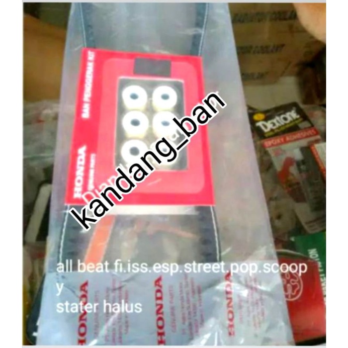 van belt roller asli Honda Baet pop, street, fi,esp,iss,Scoopy (stater halus)