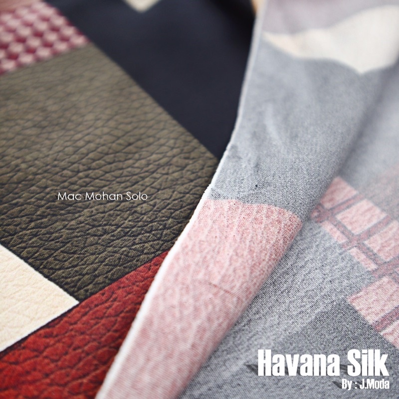 [NEW ARRIVAL] HAVANA SILK PRINTED By J.Moda  SILKY ORIGINAL PREMIUM QUALITY PRINTING MOTIF