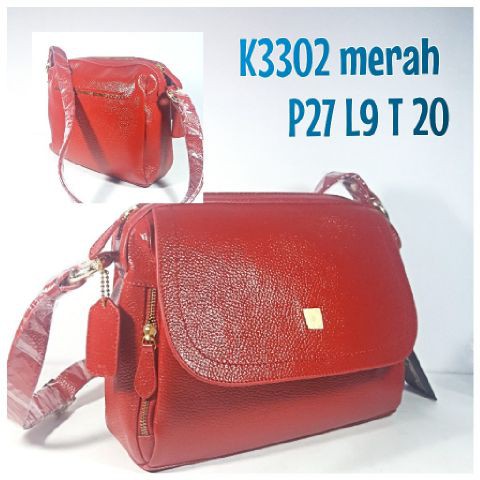 Tas Papillon Original K3302 Merah