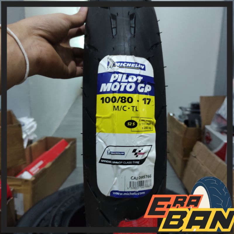 BAN MICHELIN PILOT MOTO GP 100 80 RING 17 TUBLESS