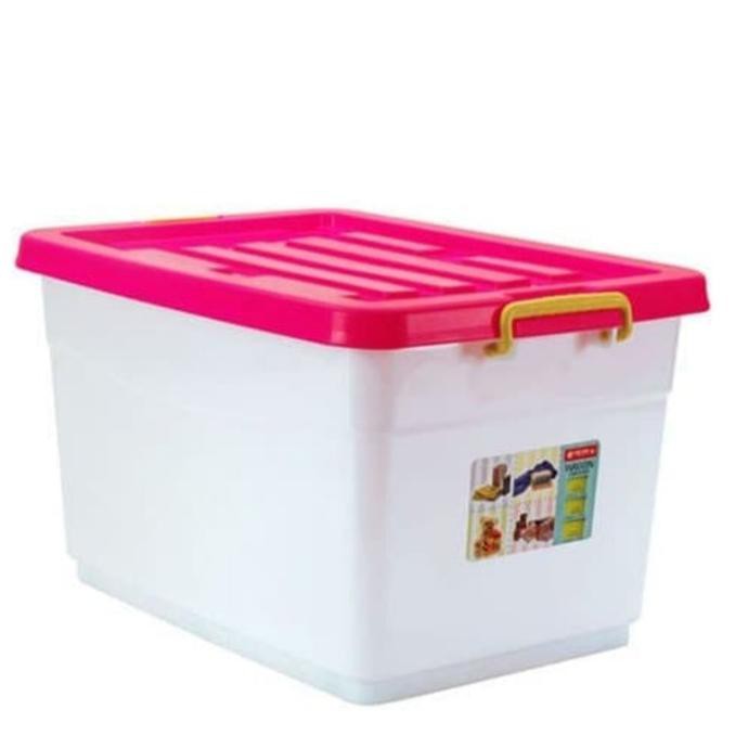 LION STAR : BOX CONTAINER WAGON 82 (82 LITER) KHUSUS GOJEK GRAB