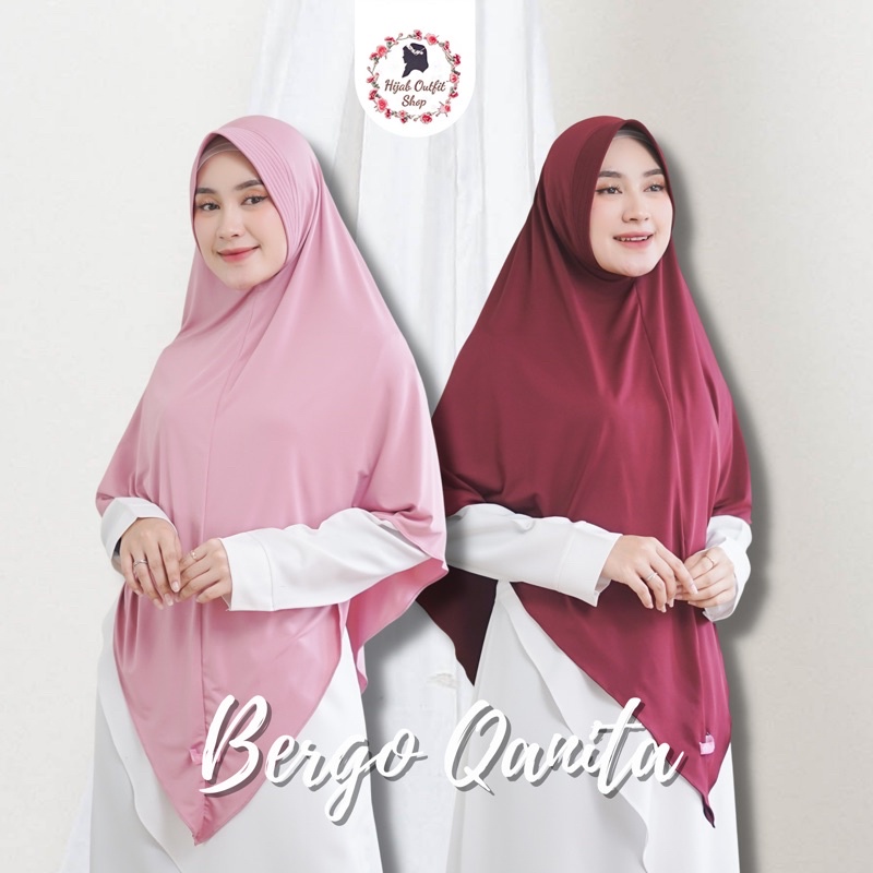 Bergo Qanita / bergo daily pad antem