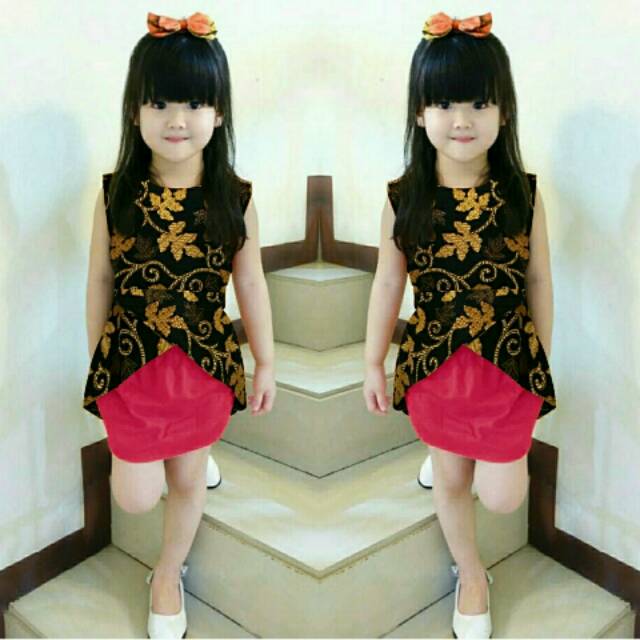 Set Zeza Kids Usia 2th-5th Baju Anak Perempuan Baju Setelan Anak Perempuan Stelan Anak Perempuan
