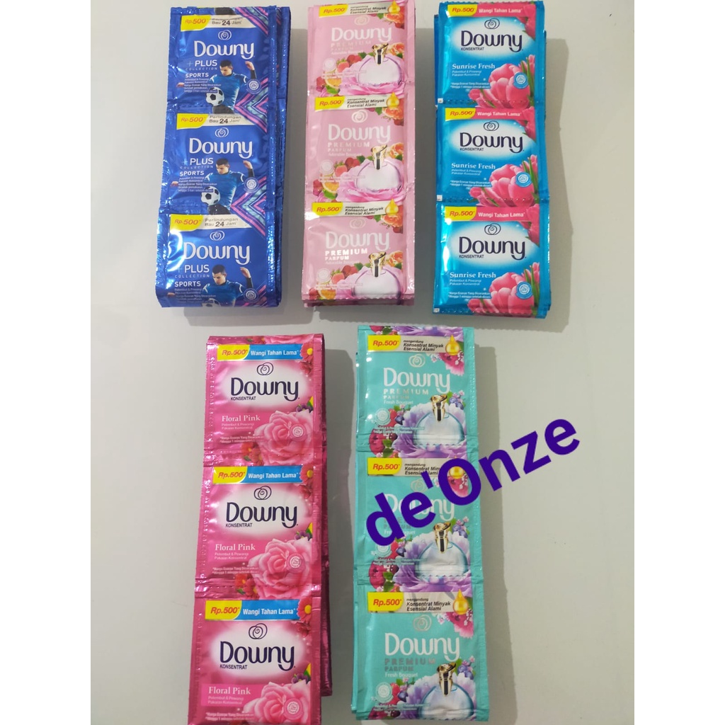 Downy Floral Pink/Sport/Sunrise Fresh/Fresh Bouquet/Adorable Bouquet/Anti Apek/French Lavender Sache