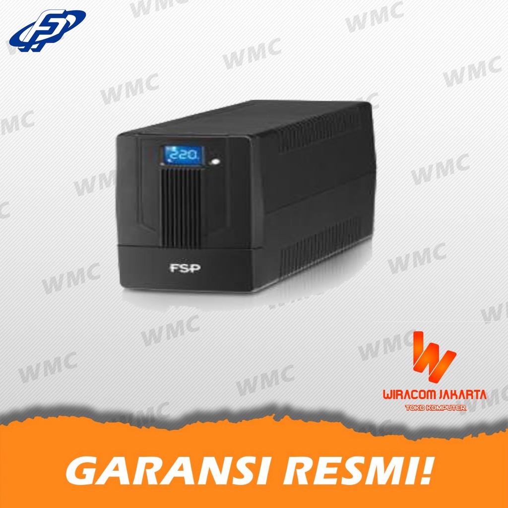 FSP UPS iFP 1000VA Capacity: 1000 VA / 600 WA FSP Series