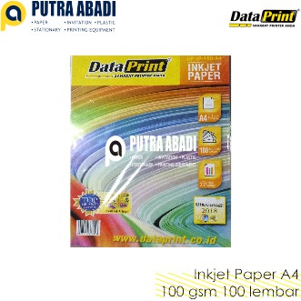 

Inkjet Paper Data Print A4 100gsm 100 Lembar