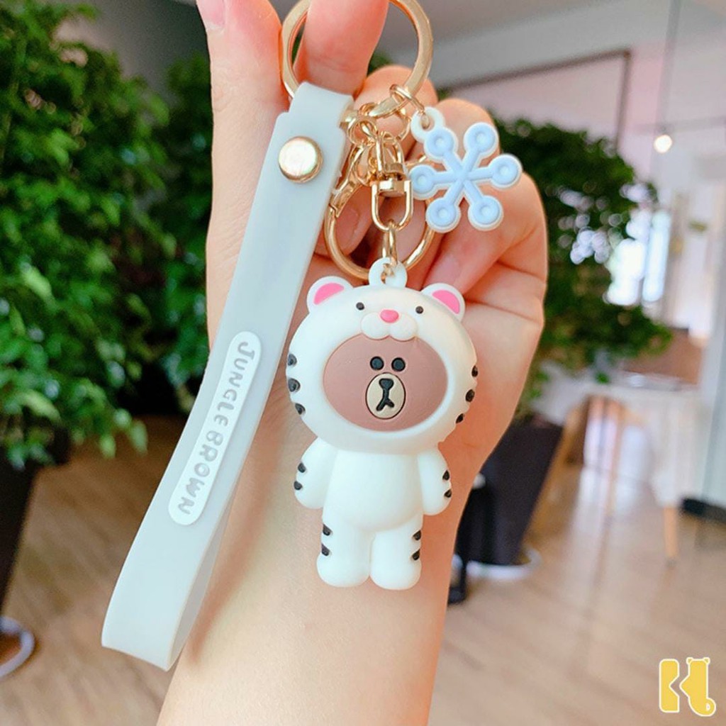 Gantungan kunci Karakter lucu Premium / Keychain karakter Karikatur Lucu