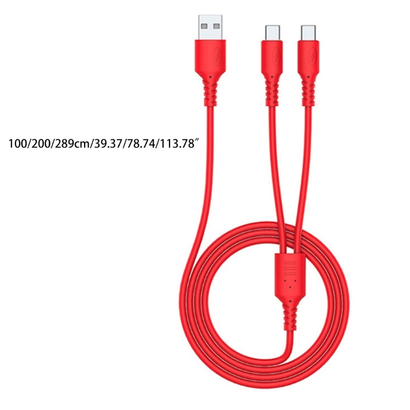 Cre 2 In 1 Kabel Data / Charger Micro USB / Type C Bahan Silikon Untuk Android