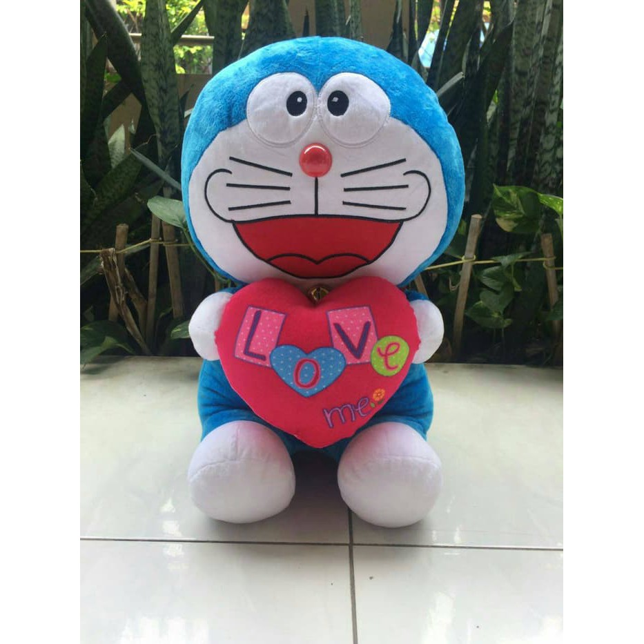 Boneka Doraemon I Love U Jumbo Shopee Indonesia