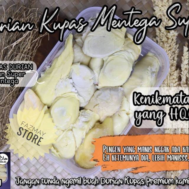

durian kupas