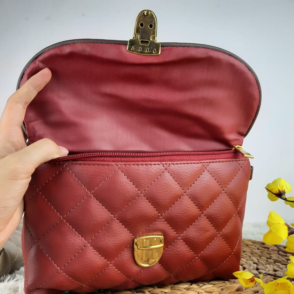 TAS SELEMPANG WANITA BEAUTY CASE TZ17