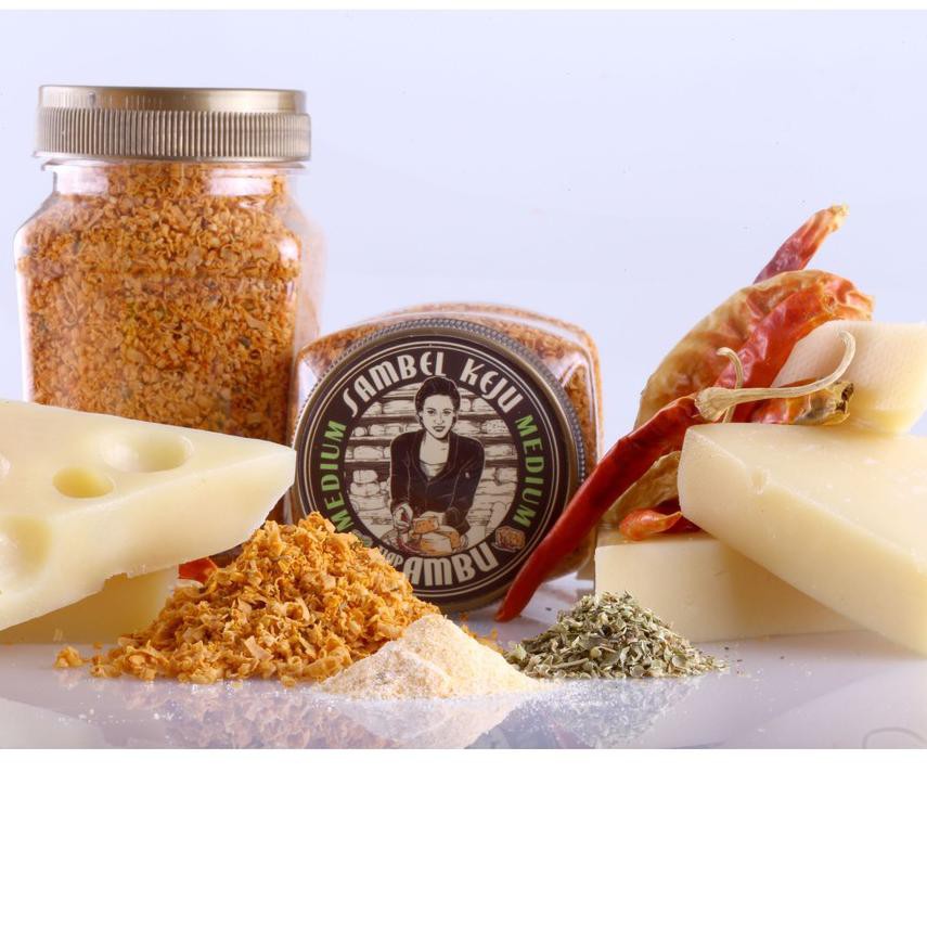 

BIG SALE!! (urf-491) Sambel Keju Bakar Tjap Ambu (Versi Baru 2020)