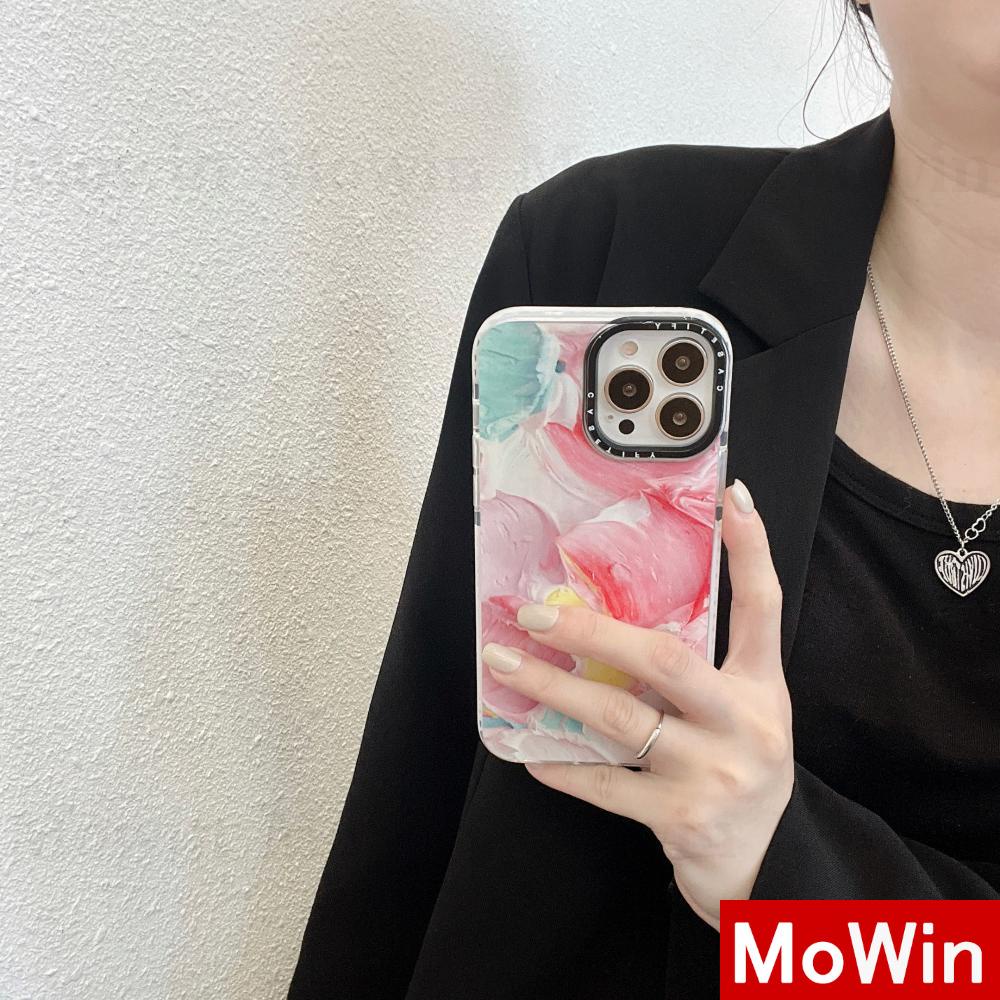 Casing Silikon Iphone 13 Pro Max 12 Pro Max 11 Pro Max Xr Xs Max 11 12 7 + Shockproof Motif Lukisan Abstrak