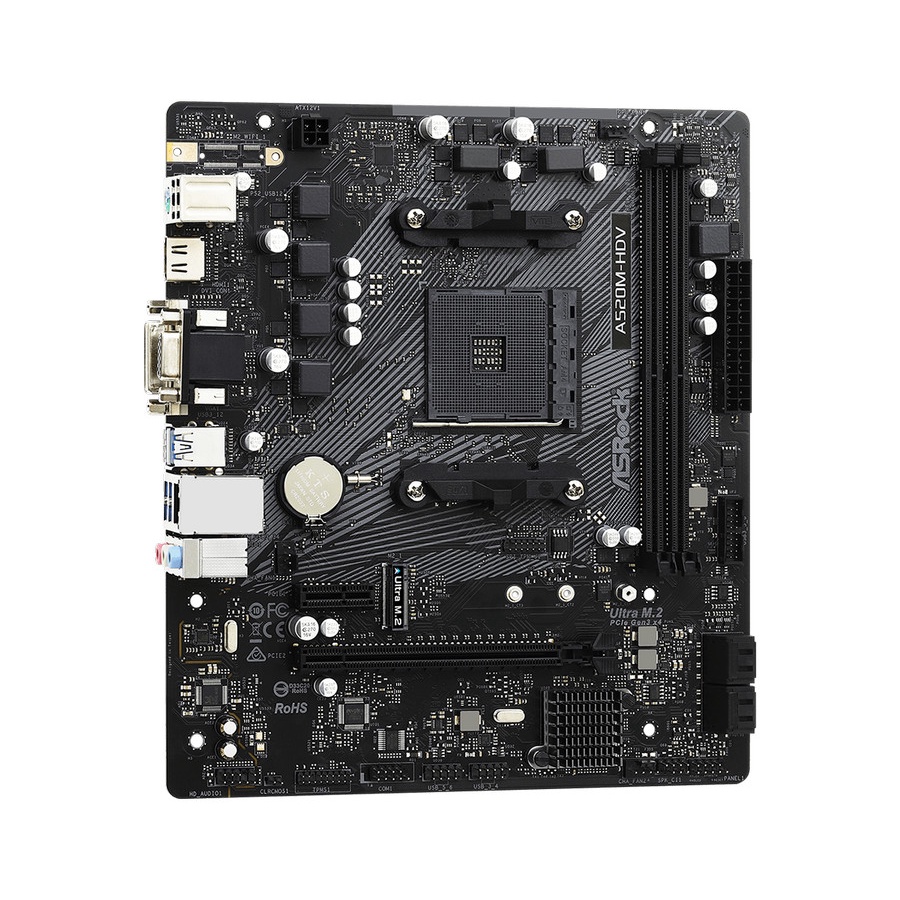 MOTHERBOARD AMD ASROCK A520M HDV